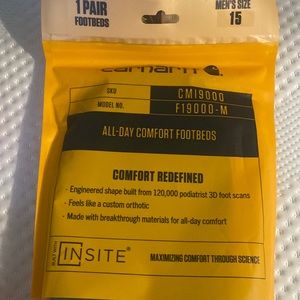 Carhartt boot insole bundle 3 pair bundle
